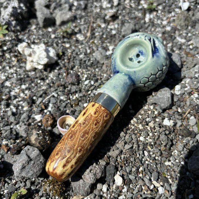Blue Bumblebee w/Pinecone Mouthpiece - Image 3