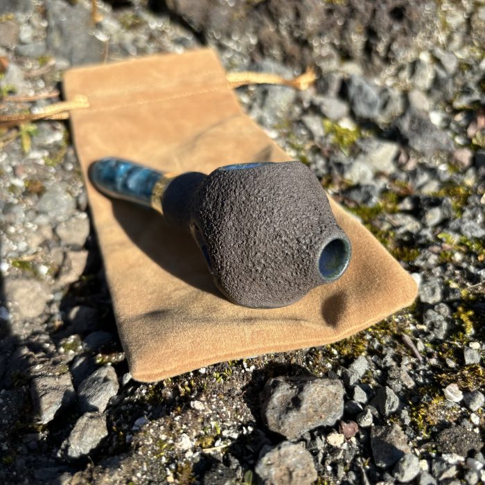 Black Lava w/Ocen Blue Resin - Image 2