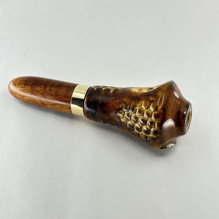 Iron w/22 Karat Gold Honeycomb - Image 2