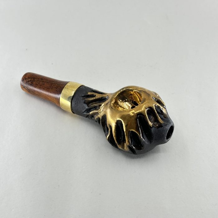 Volcano w/22 Karat Gold Glaze