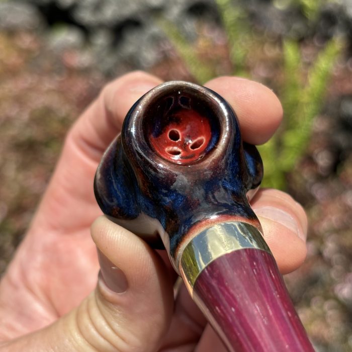 Ergonomic Hand Carved Design With Purple Heartwood - Image 3