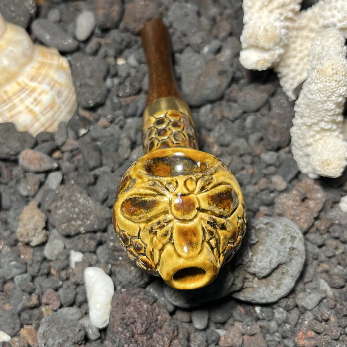 Golden Island Bee (Koa Wood)