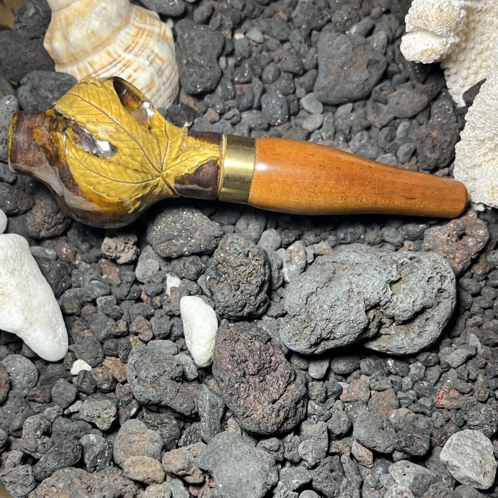 Golden Earth Leaf Impression (Koa Wood)
